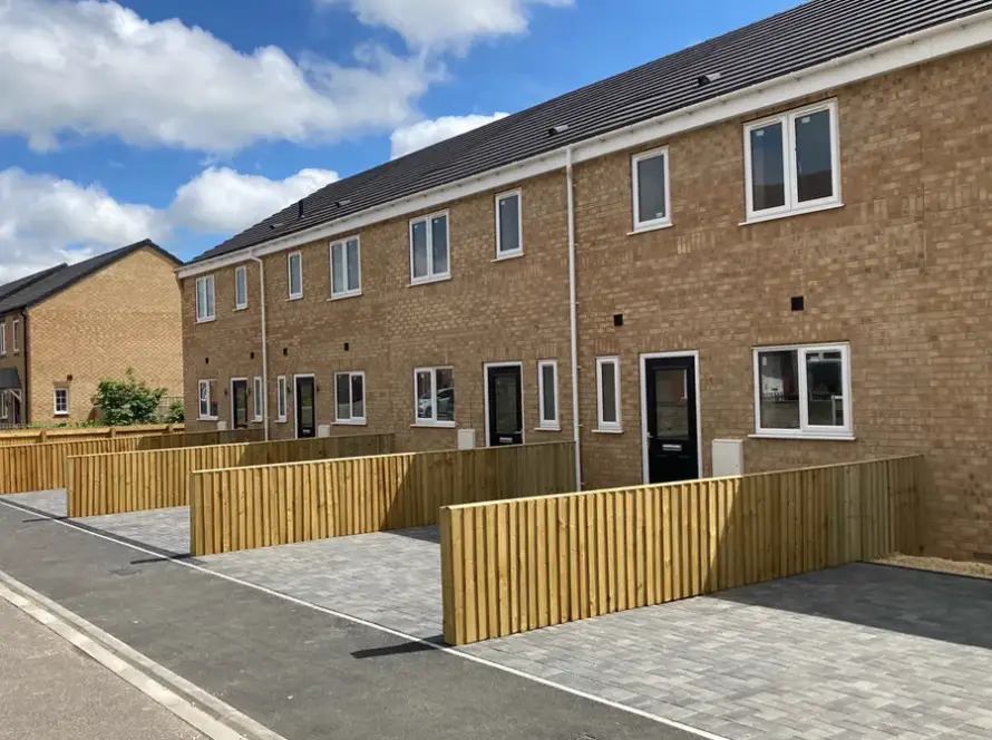 Six New Build Town Houses